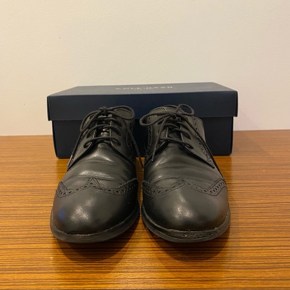 [Cole Haan] Jagger Wingtip Oxfords Black | size 9 - Picture 8 of 10